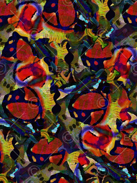 女装华亿平台印花华亿平台图片