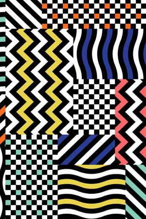 色块印花华亿平台图片