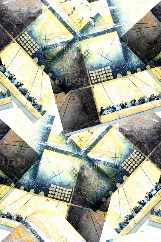 几何印花华亿平台图片