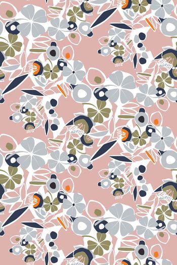 小碎花印花华亿平台图片