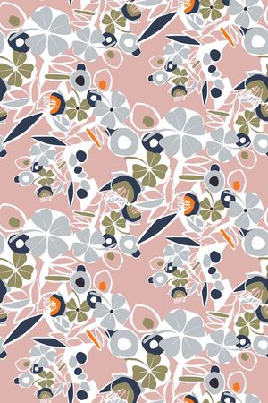 小碎花印花华亿平台图片