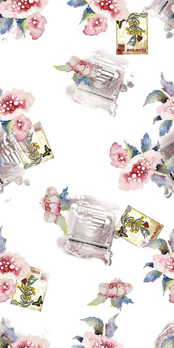 水彩印花华亿平台图片