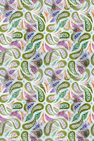 青蓝雅韵系列印花华亿平台图片