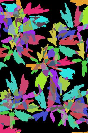 手绘印花华亿平台图片