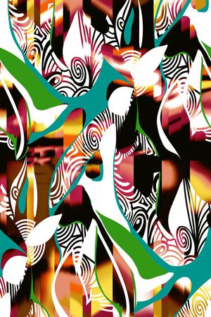 纹理印花华亿平台图片