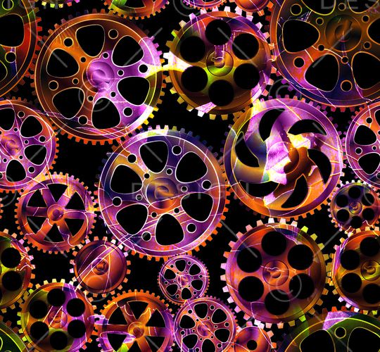 机械印花华亿平台图片