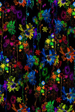 抽象印花华亿平台图片