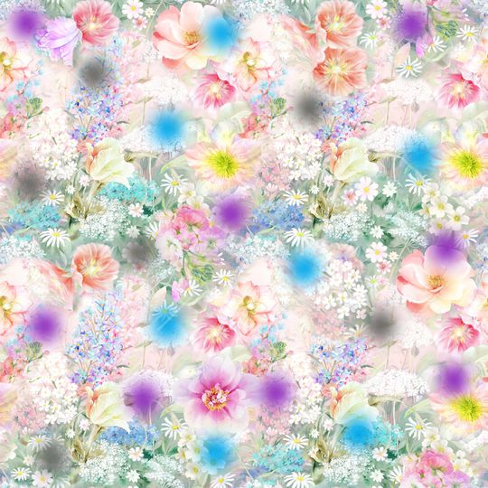 花朵集合印花华亿平台图片