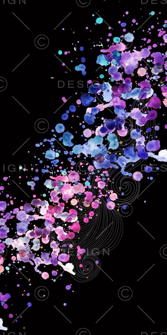 不规则几何印花华亿平台图片