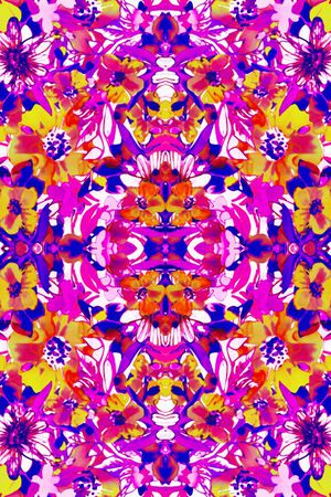 手绘印花华亿平台图片