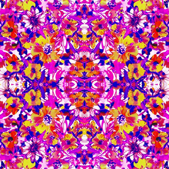 手绘印花华亿平台图片