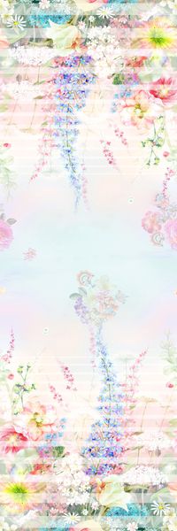 花朵集合印花华亿平台图片