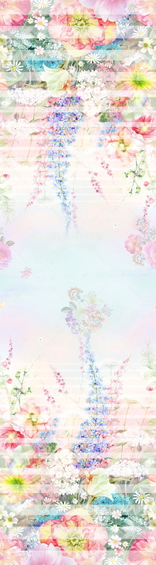 花朵集合印花华亿平台图片