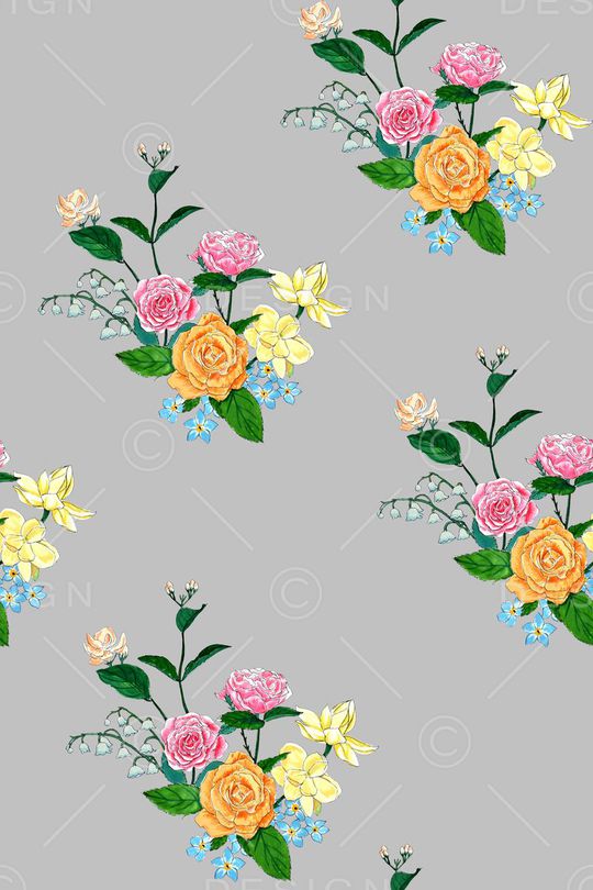 手绘印花华亿平台图片