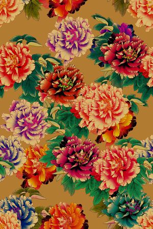 A.I.F时尚女装满版印花华亿平台图片