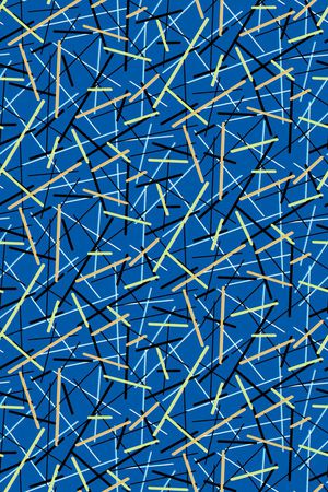 不规则几何印花华亿平台图片