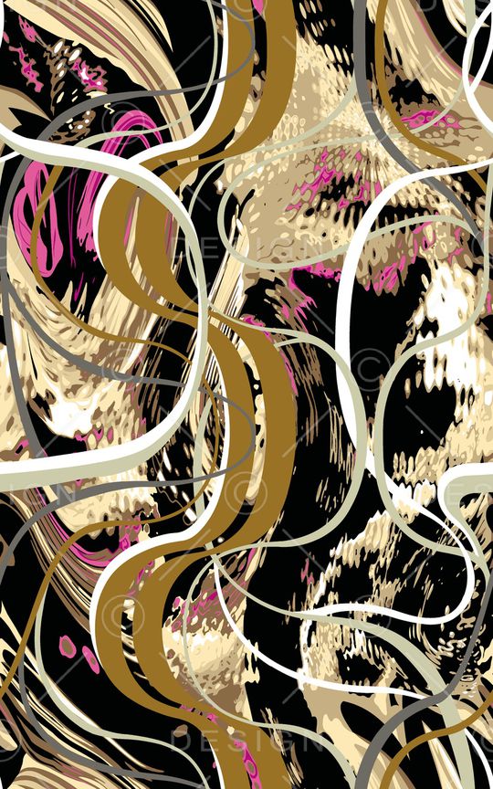 抽象印花华亿平台图片