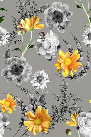 花朵印花华亿平台图片