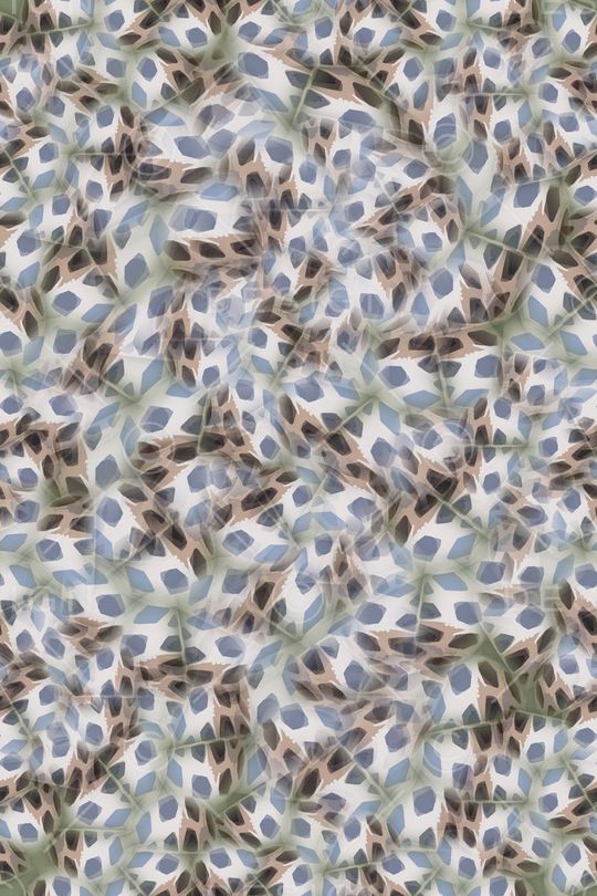 迷彩花卉印花华亿平台图片