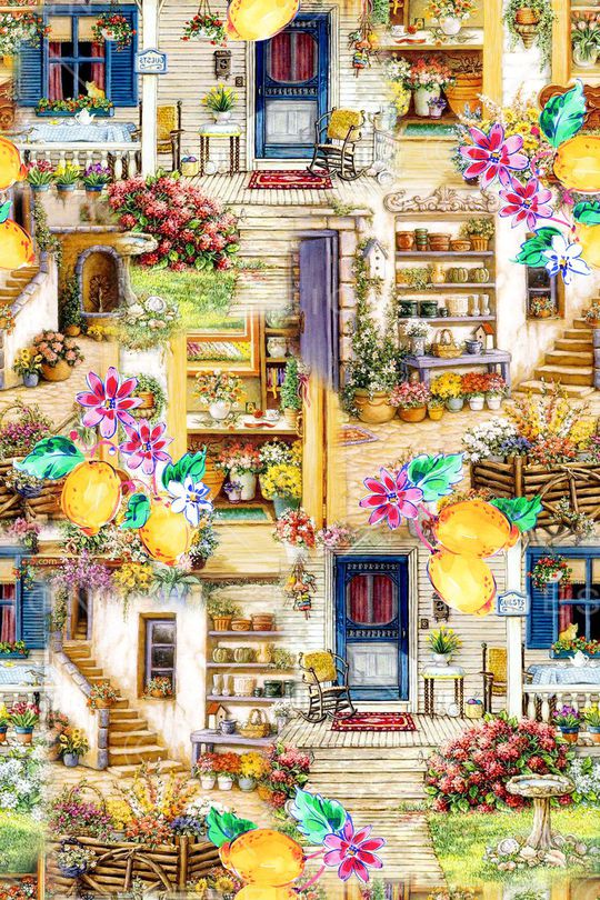 柠檬印花华亿平台图片