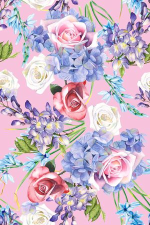 水彩印花华亿平台图片