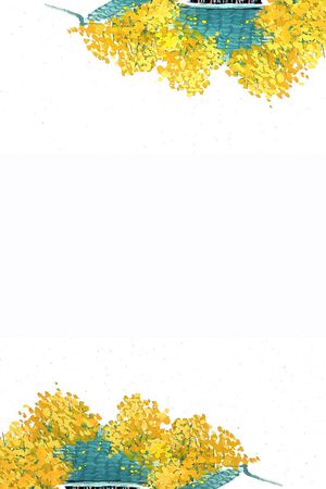 水墨花卉印花华亿平台图片