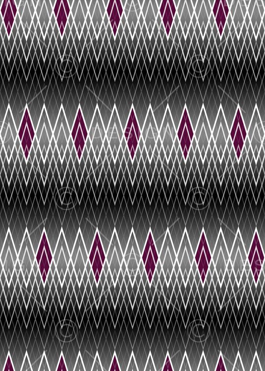 三角形印花华亿平台图片