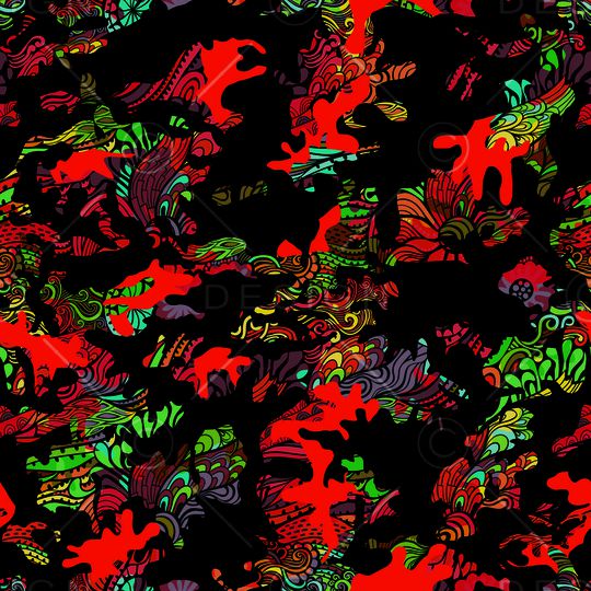 迷彩印花华亿平台图片