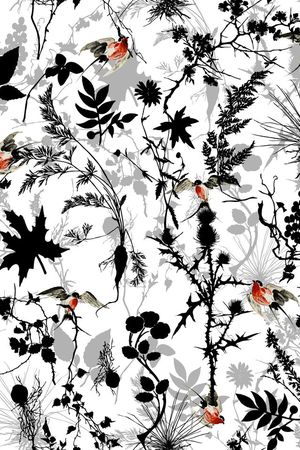 花草印花华亿平台图片