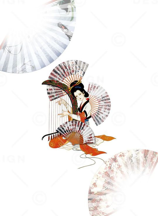 中国风印花华亿平台图片