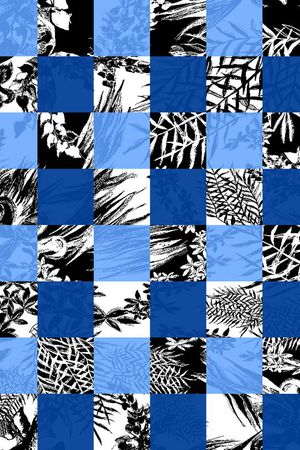 格子印花华亿平台图片