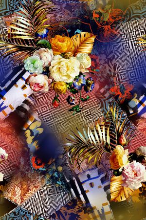 时尚印花华亿平台图片