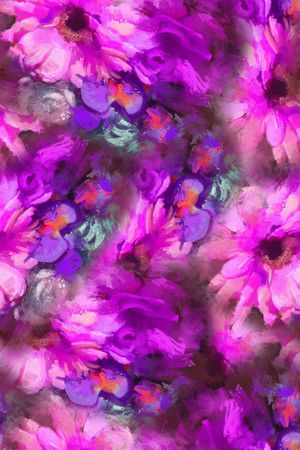 手绘印花华亿平台图片