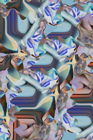 抽象印花华亿平台图片