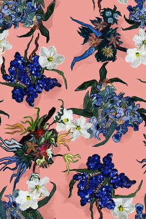 抽象印花华亿平台图片