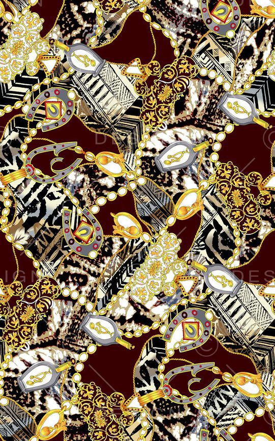 抽象印花华亿平台图片