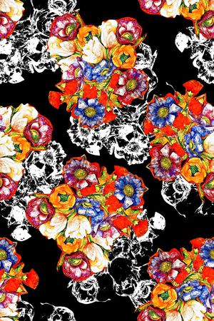 花朵印花华亿平台图片