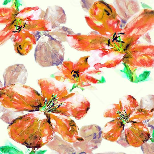 抽象印花华亿平台图片