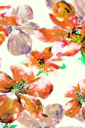 抽象印花华亿平台图片