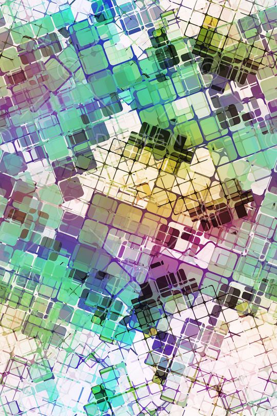 几何印花华亿平台图片