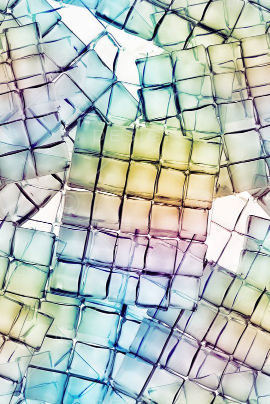 色块印花华亿平台图片