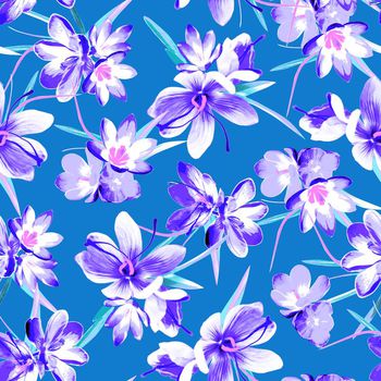 717152-时尚水彩番红花-Color 3