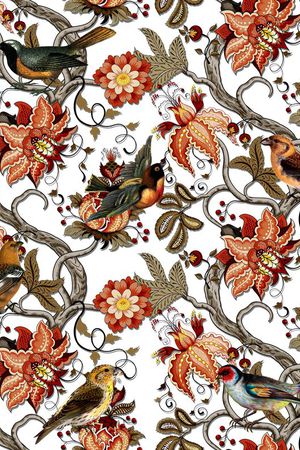 中国风印花华亿平台图片