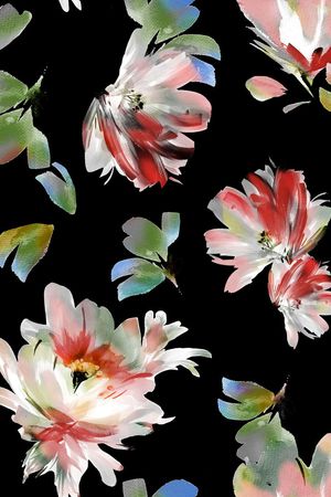 乱花印花华亿平台图片