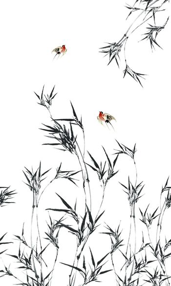 中国风印花华亿平台图片