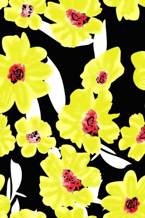 小碎花印花华亿平台图片