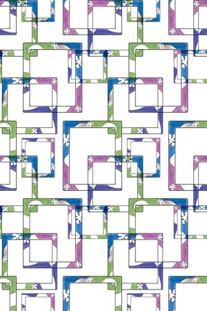 几何印花华亿平台图片