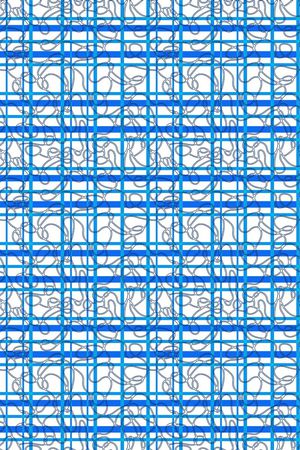 格子印花华亿平台图片