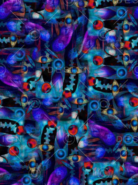 复古印花华亿平台图片