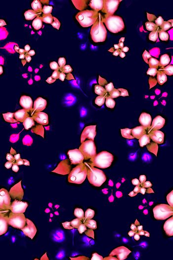 花朵印花华亿平台图片